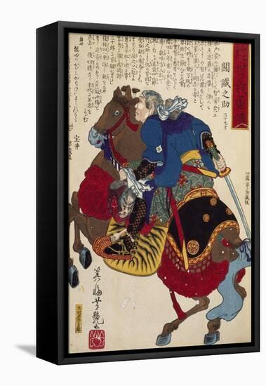 Knight-Utagawa Yoshitora-Framed Stretched Canvas