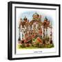 Knighthood - Mardi Gras Parade Float Design-null-Framed Art Print