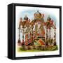 Knighthood - Mardi Gras Parade Float Design-null-Framed Stretched Canvas