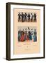 Knights and Maidens of the Middle Ages-Racinet-Framed Art Print