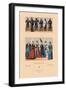 Knights and Maidens of the Middle Ages-Racinet-Framed Art Print