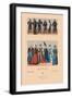 Knights and Maidens of the Middle Ages-Racinet-Framed Art Print