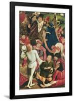 Knights and Soldiers Playing Dice for Christ's Robe-Derick Baegert-Framed Giclee Print