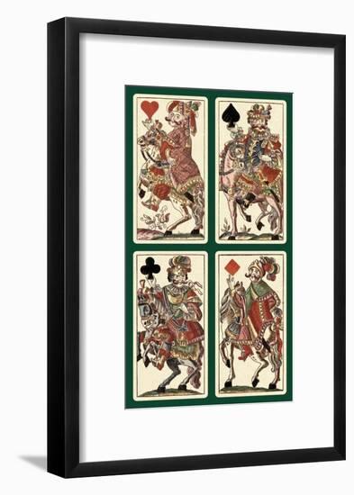 Knights (Bauern Hochzeit Deck)-Andreas Benedictus Gobl-Framed Art Print