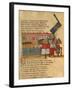 Knights Departing, Miniature from the Entree D'Espagne Manuscript-null-Framed Giclee Print