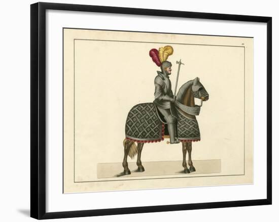 Knights in Armour III-Kottenkamp-Framed Art Print