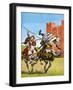 Knights Jousting-English School-Framed Giclee Print