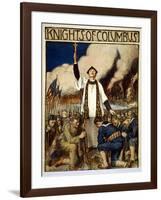 Knights of Columbus, 1917-William Balfour Kerr-Framed Giclee Print