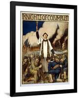 Knights of Columbus, 1917-William Balfour Kerr-Framed Giclee Print