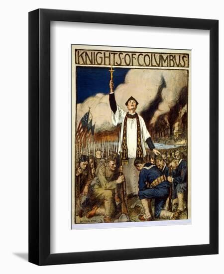 Knights of Columbus, 1917-William Balfour Kerr-Framed Giclee Print