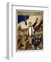 Knights of Columbus, 1917-William Balfour Kerr-Framed Giclee Print