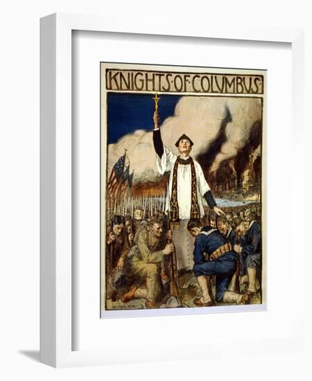 Knights of Columbus, 1917-William Balfour Kerr-Framed Giclee Print