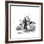 Knights of King Louis VI of France, C14th Century-null-Framed Giclee Print