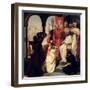 Knights of the Order of St. John of Jerusalem Restoring Religion in Armenia in 1347, 1844-Henri Delaborde-Framed Giclee Print