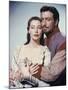 KNIGHTS OF THE ROUND TABLE, 1953 directed by RICHARD THORPE Ava Gardner and Robert Taylor (photo)-null-Mounted Photo