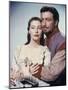 KNIGHTS OF THE ROUND TABLE, 1953 directed by RICHARD THORPE Ava Gardner and Robert Taylor (photo)-null-Mounted Photo