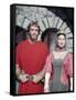 KNIGHTS OF THE ROUND TABLE, 1953 directed by RICHARD THORPE Mel Ferrer and Ava Gardner. January 1, -null-Framed Stretched Canvas