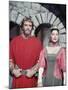 KNIGHTS OF THE ROUND TABLE, 1953 directed by RICHARD THORPE Mel Ferrer and Ava Gardner. January 1, -null-Mounted Photo
