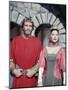 KNIGHTS OF THE ROUND TABLE, 1953 directed by RICHARD THORPE Mel Ferrer and Ava Gardner. January 1, -null-Mounted Photo