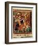 Knights on Horseback, an Illuminated Page from the Crusades of Godefroy De Bouillon-null-Framed Giclee Print