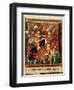 Knights on Horseback, an Illuminated Page from the Crusades of Godefroy De Bouillon-null-Framed Giclee Print