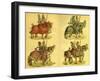 Knights on horseback-Hans Burgkmair-Framed Giclee Print