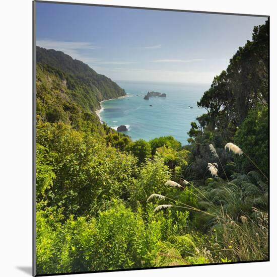 Knights Point Lookout, West Coast, South Island, New Zealand-Rainer Mirau-Mounted Photographic Print