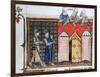 Knights Templar before Jerusalem, C1099, (14th Centur)-null-Framed Giclee Print