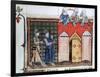 Knights Templar before Jerusalem, C1099, (14th Centur)-null-Framed Giclee Print