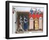 Knights Templar before Jerusalem, C1099, (14th Centur)-null-Framed Giclee Print