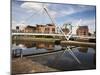 Knights Way Bridge at Leeds Lock No 1, Leeds, West Yorkshire, Yorkshire, England, UK, Europe-Mark Sunderland-Mounted Photographic Print