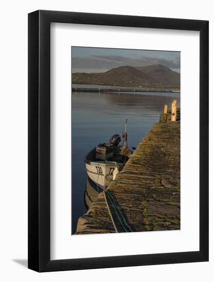 Knightstown Harbour, County Kerry, Munster, Republic of Ireland, Europe-Carsten Krieger-Framed Photographic Print