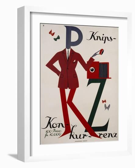 Knips-Kon-Kur-Renz Poster-null-Framed Giclee Print