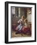 Knitting, 1891-Simon Glucklich-Framed Giclee Print