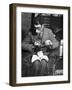 Knitting Boffin-null-Framed Photographic Print