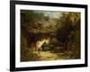 Knitting Hermit, 1860-1870S-Carl Spitzweg-Framed Giclee Print