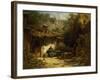 Knitting Hermit, 1860-1870S-Carl Spitzweg-Framed Giclee Print