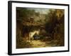 Knitting Hermit, 1860-1870S-Carl Spitzweg-Framed Giclee Print