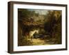Knitting Hermit, 1860-1870S-Carl Spitzweg-Framed Giclee Print