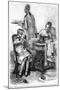Knitting Humour, WW1-G. Jennis-Mounted Art Print