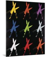 Knives, 1981-82 (multi)-Andy Warhol-Mounted Art Print