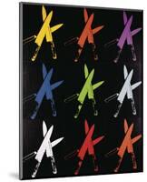 Knives, 1981-82 (multi)-Andy Warhol-Mounted Giclee Print