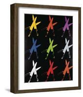 Knives, 1981-82 (multi)-Andy Warhol-Framed Giclee Print