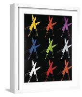 Knives, 1981-82 (multi)-Andy Warhol-Framed Giclee Print