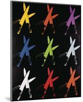 Knives, 1981-82 (multi)-Andy Warhol-Mounted Giclee Print