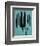 Knives, c. 1981-82 (Aqua)-Andy Warhol-Framed Art Print