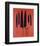 Knives, c. 1981-82 (Red)-Andy Warhol-Framed Art Print