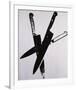 Knives, c.1981-82 (three black)-Andy Warhol-Framed Art Print