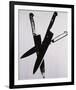 Knives, c.1981-82 (three black)-Andy Warhol-Framed Art Print