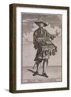 Knives, Combs, or Inkhorns, Cries of London-Marcellus Laroon-Framed Giclee Print